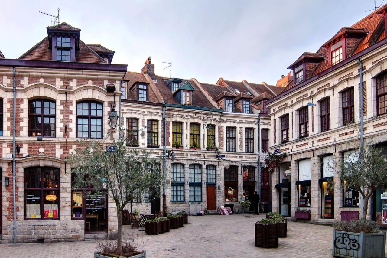 Old Lille - Superb Loft-Type Terrace! リール エクステリア 写真