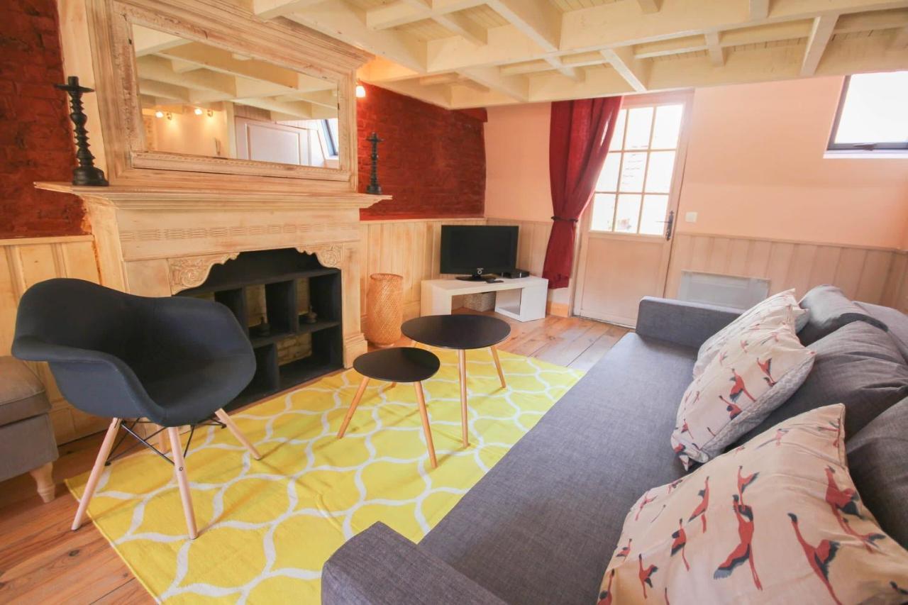 Old Lille - Superb Loft-Type Terrace! リール エクステリア 写真
